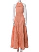 Magali Pascal Halterneck Long Dress