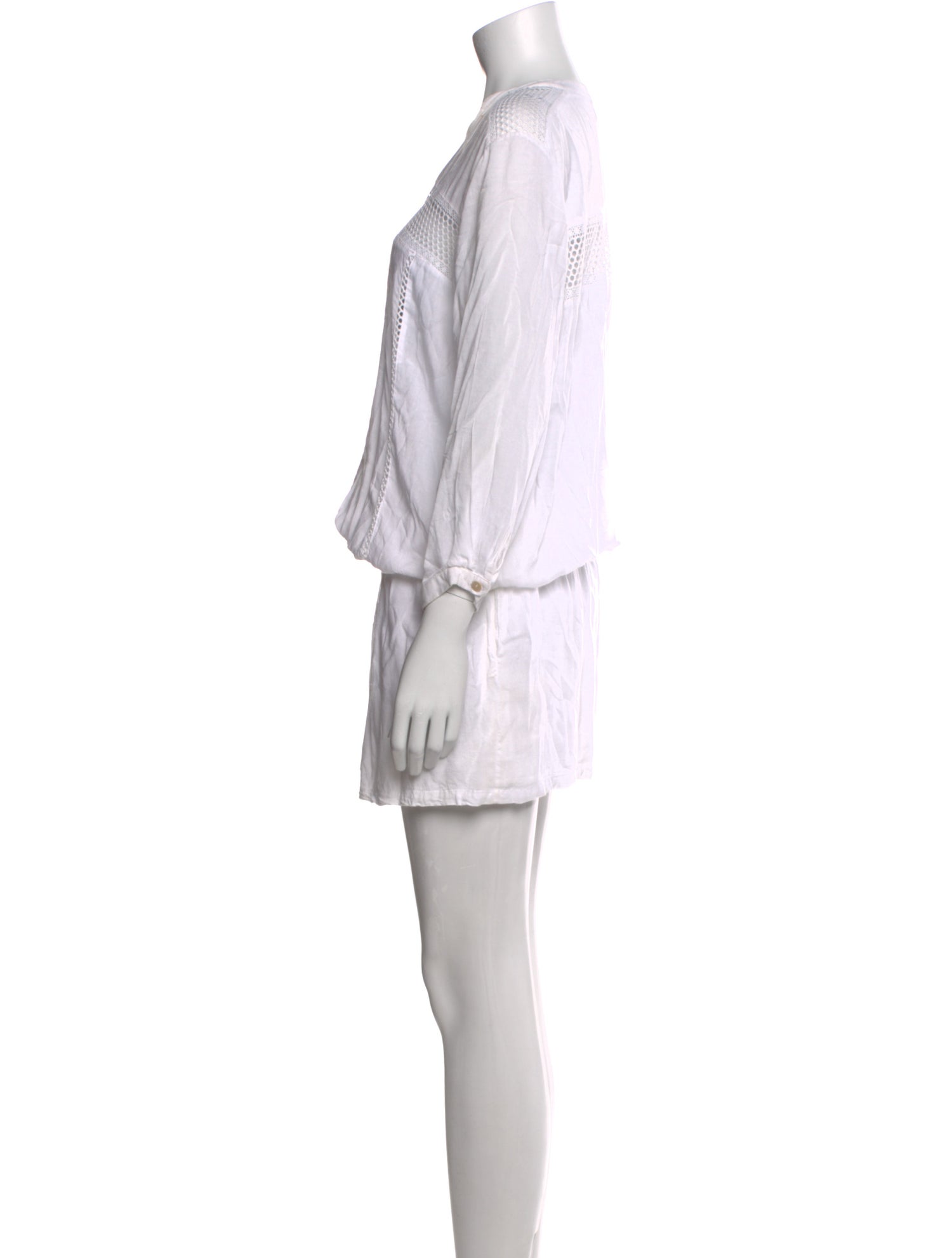 Magali Pascal V-Neck Mini Dress