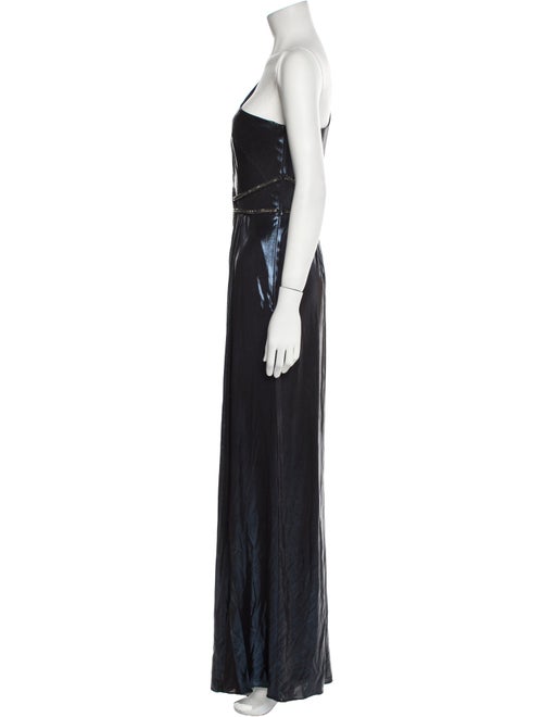 Marchesa Notte One-Shoulder Long Dress