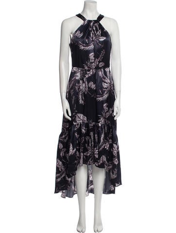 Marchesa Notte Dresses Floral Print Long Dress US 2 | XS