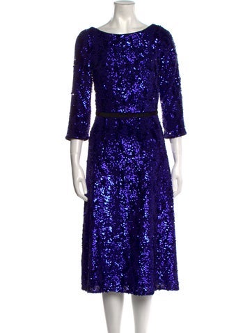 Marchesa Notte Dresses Nylon Midi Length Dress XS