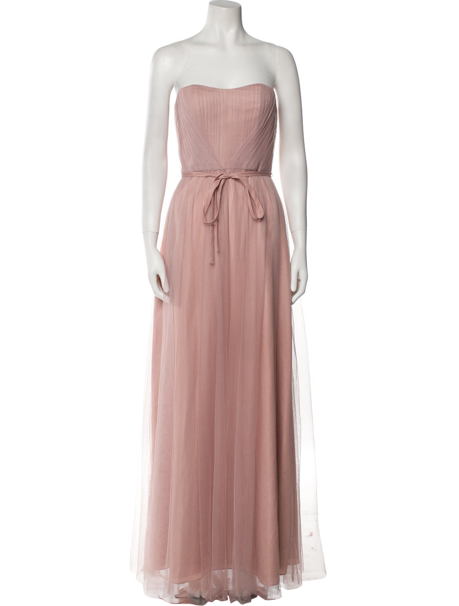 Marchesa Notte Strapless Long Dress w/ Tags