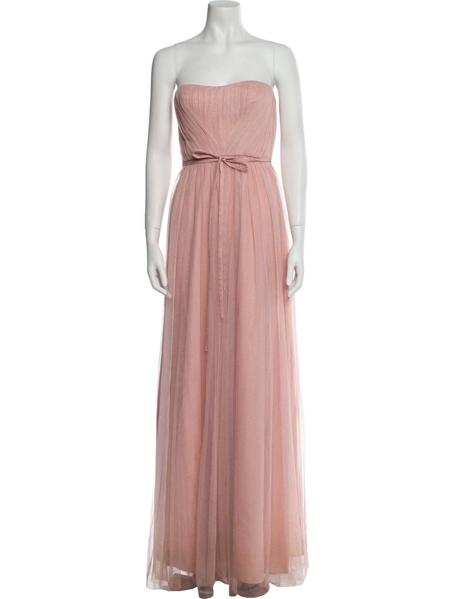Marchesa Notte Strapless Long Dress