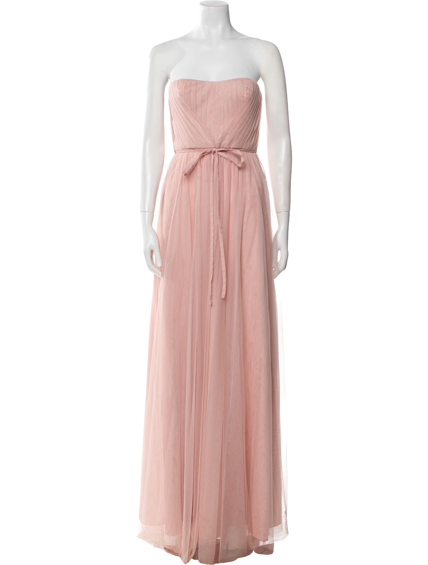 Marchesa Notte Strapless Long Dress