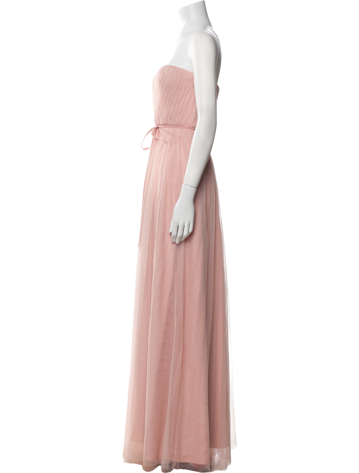 Marchesa Notte Strapless Long Dress