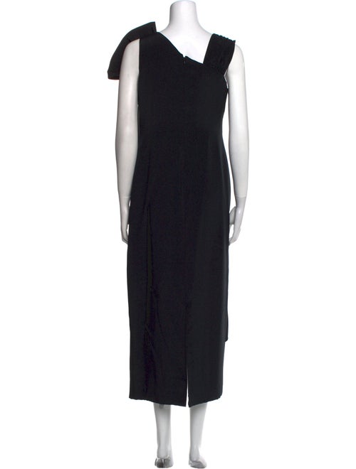 Marchesa Notte Silk Long Dress