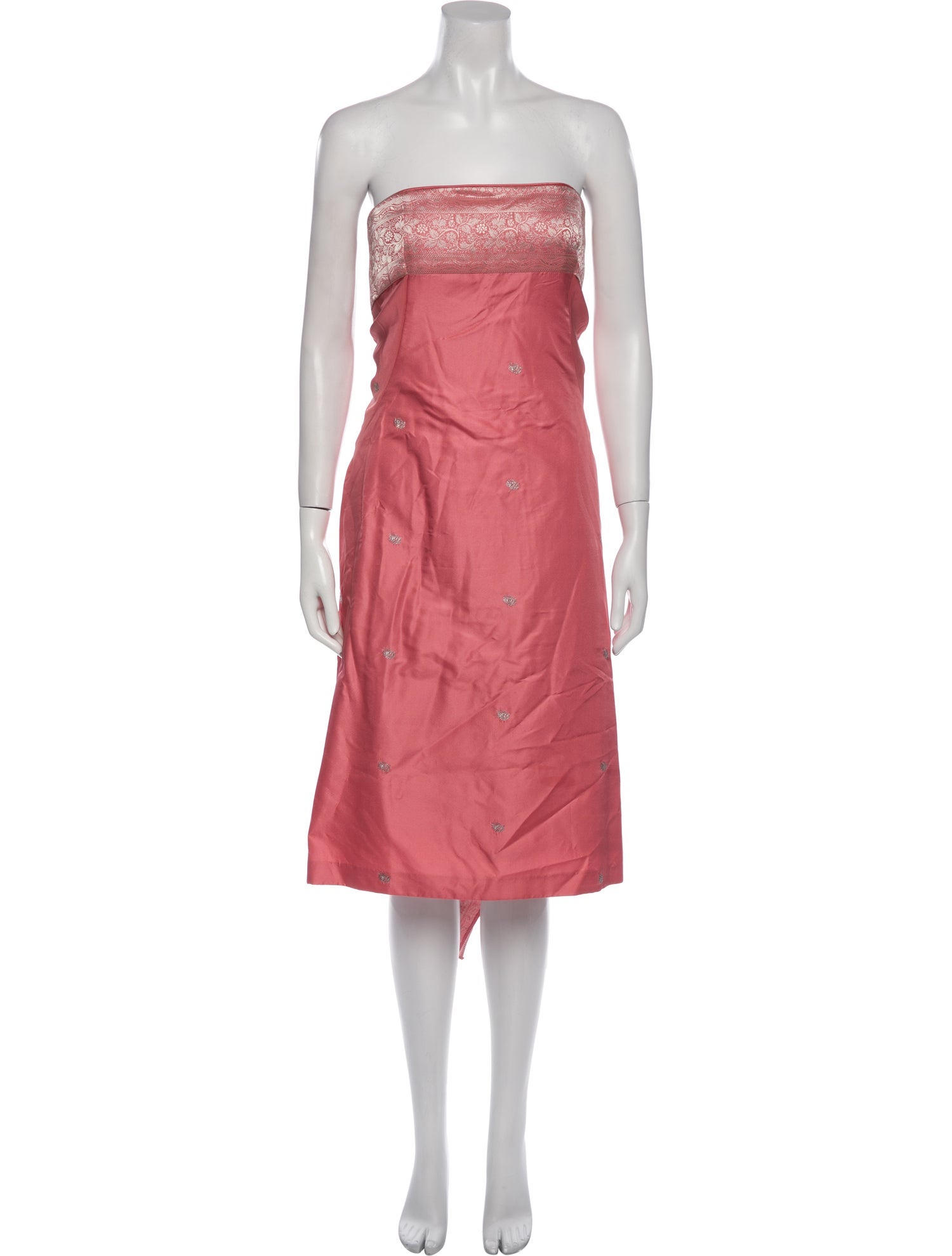 Marchesa Notte Silk Mini Dress