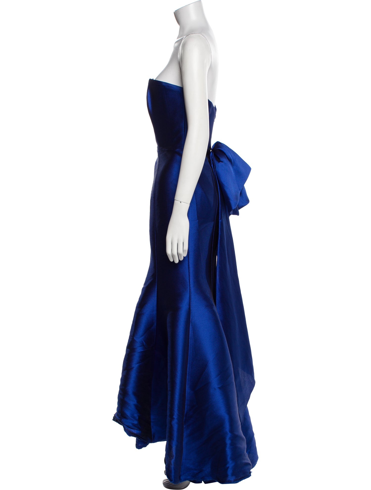 Marchesa Notte Strapless Long Dress