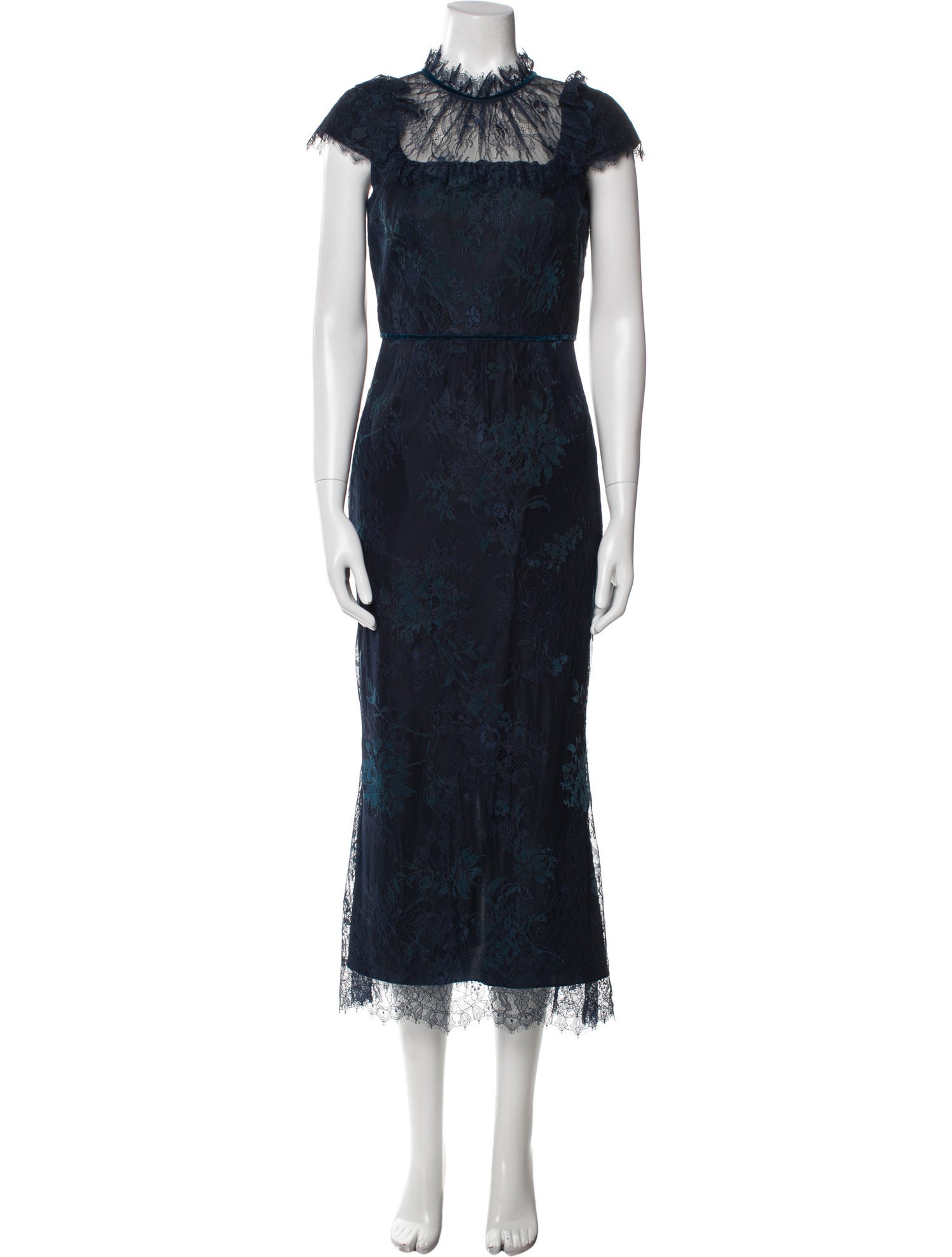 Marchesa Notte Nylon Long Dress