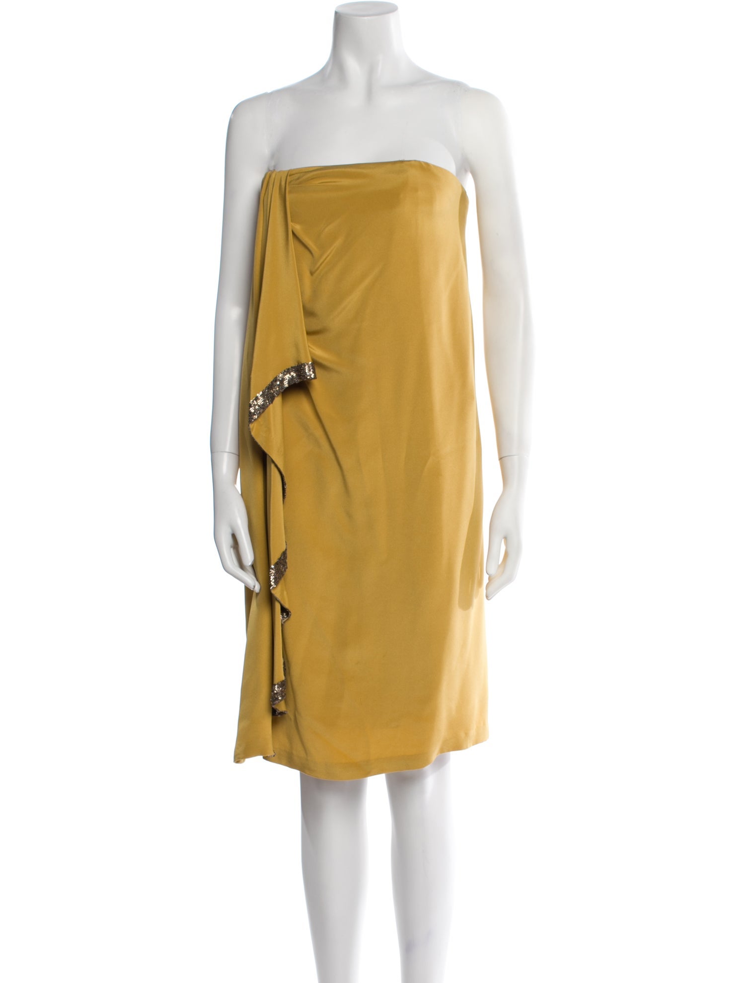 Marchesa Notte Silk Mini Dress