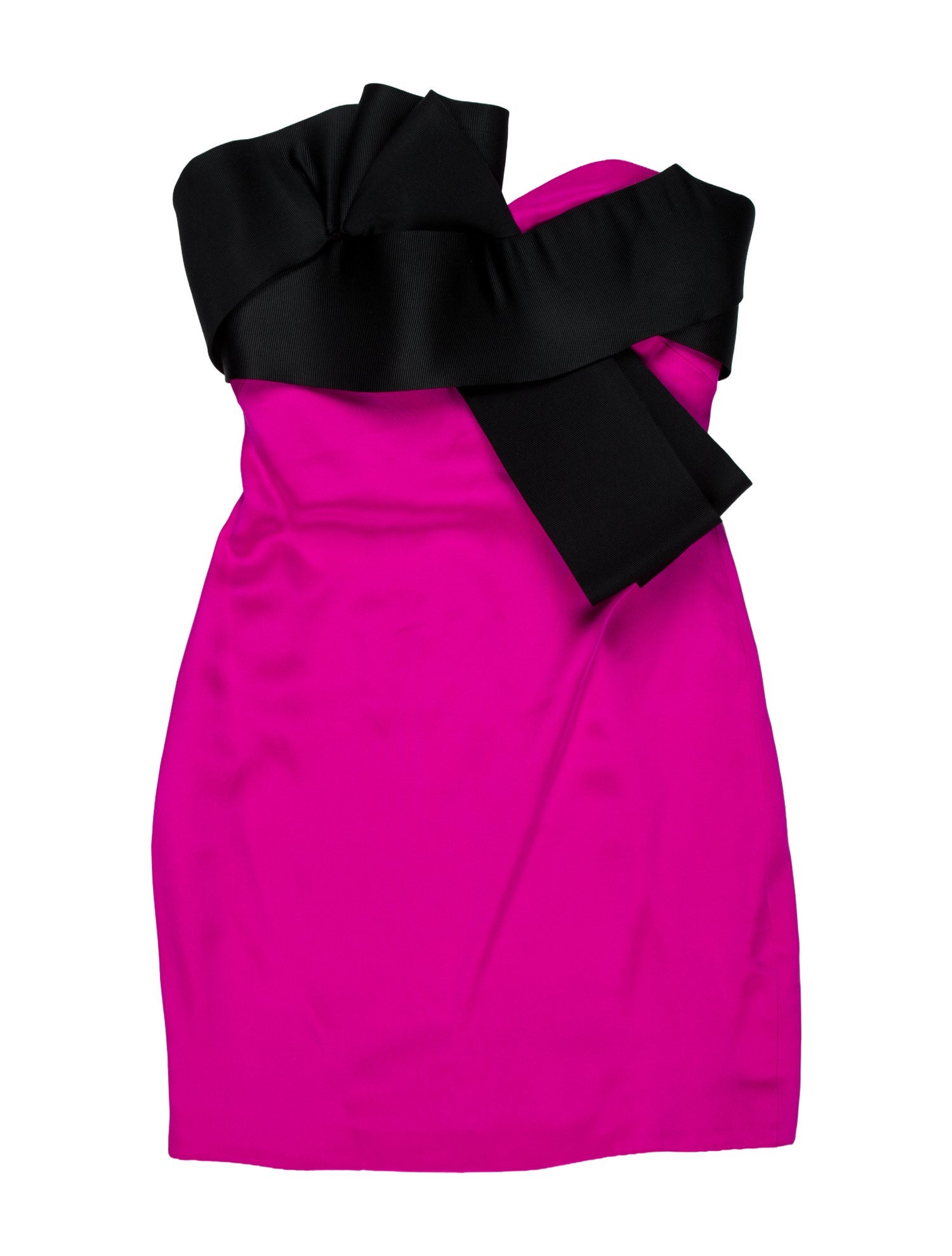 Marchesa Notte Strapless Mini Dress