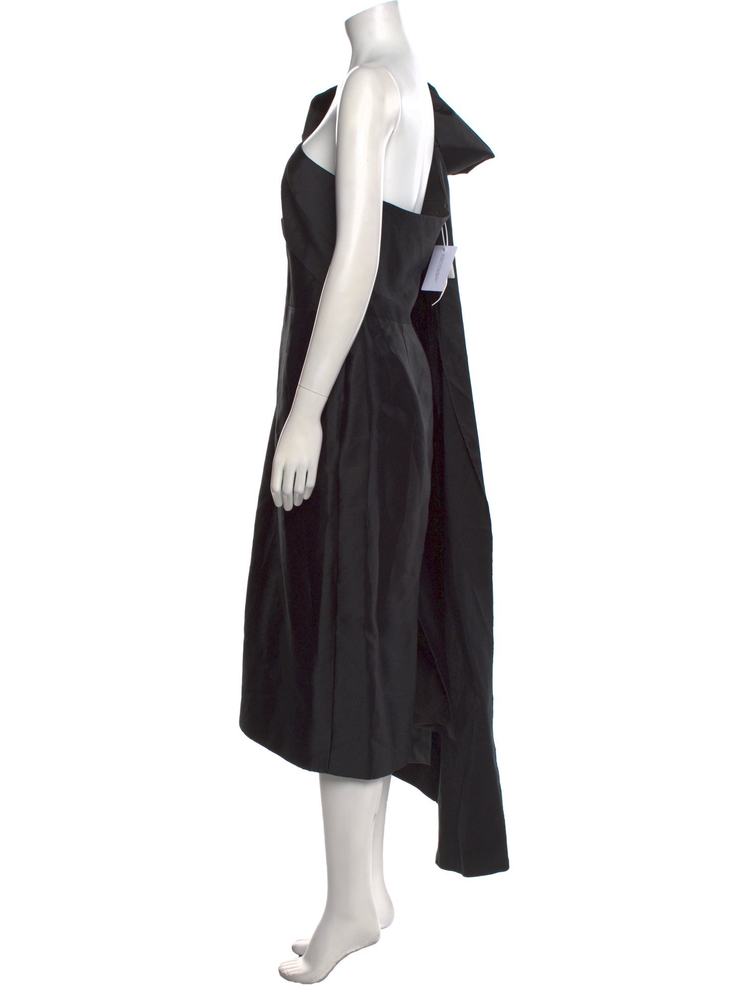 Marchesa Notte One-Shoulder Long Dress w/ Tags