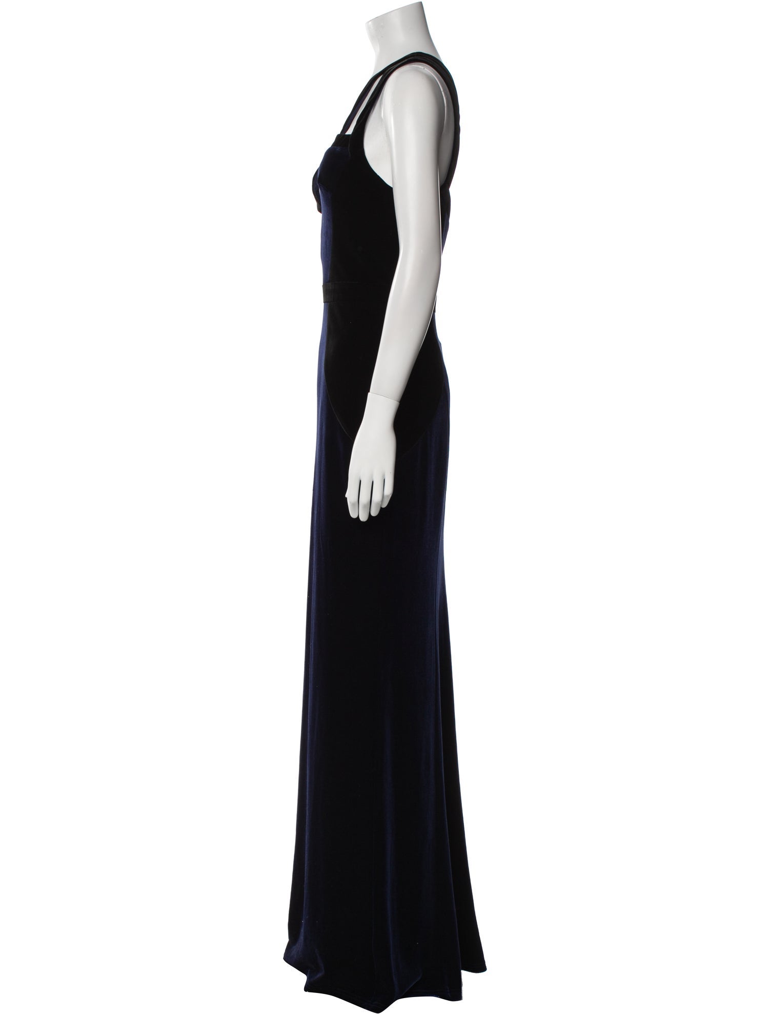 Marchesa Notte V-Neck Long Dress w/ Tags