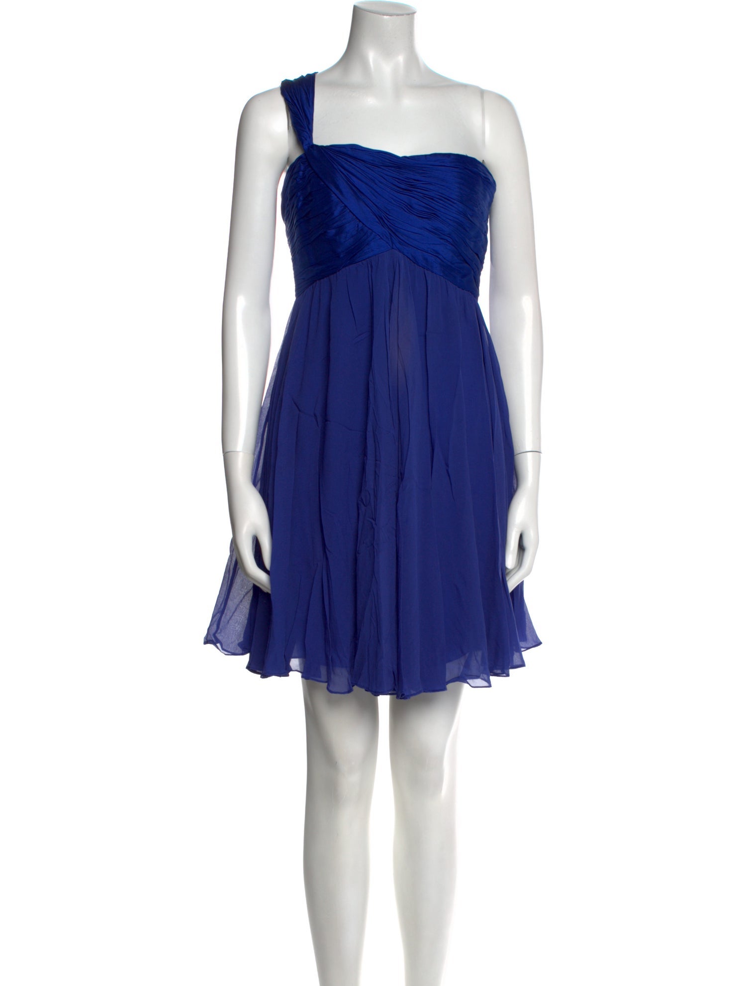 Marchesa Notte Silk Mini Dress