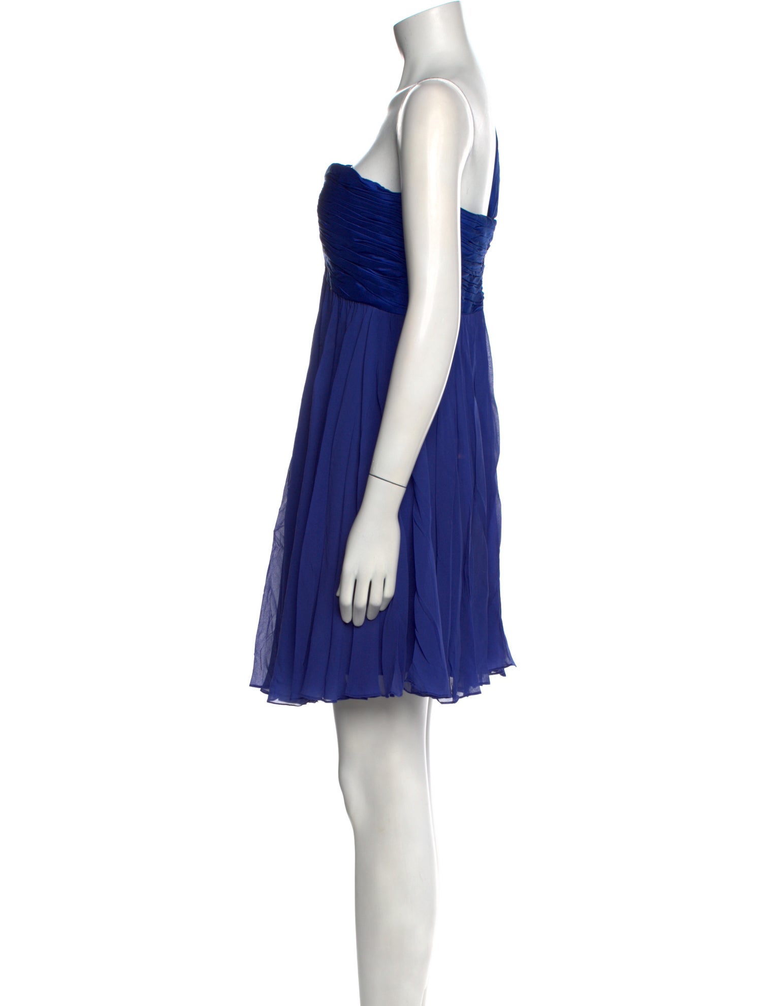 Marchesa Notte Silk Mini Dress