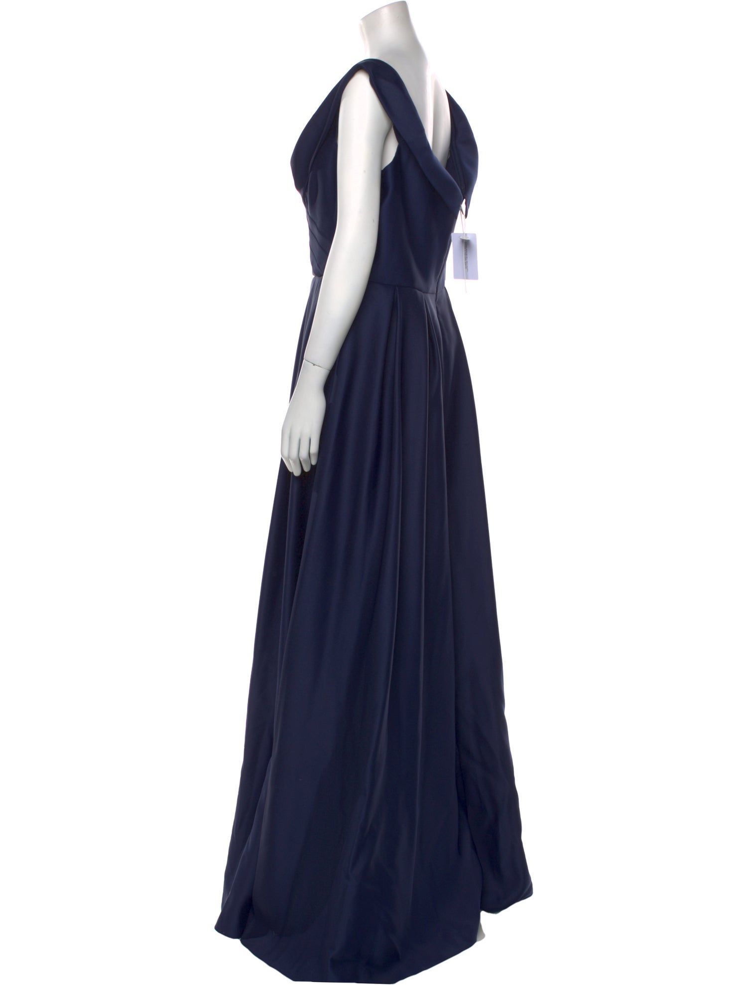 Marchesa Notte Square Neckline Long Dress w/ Tags