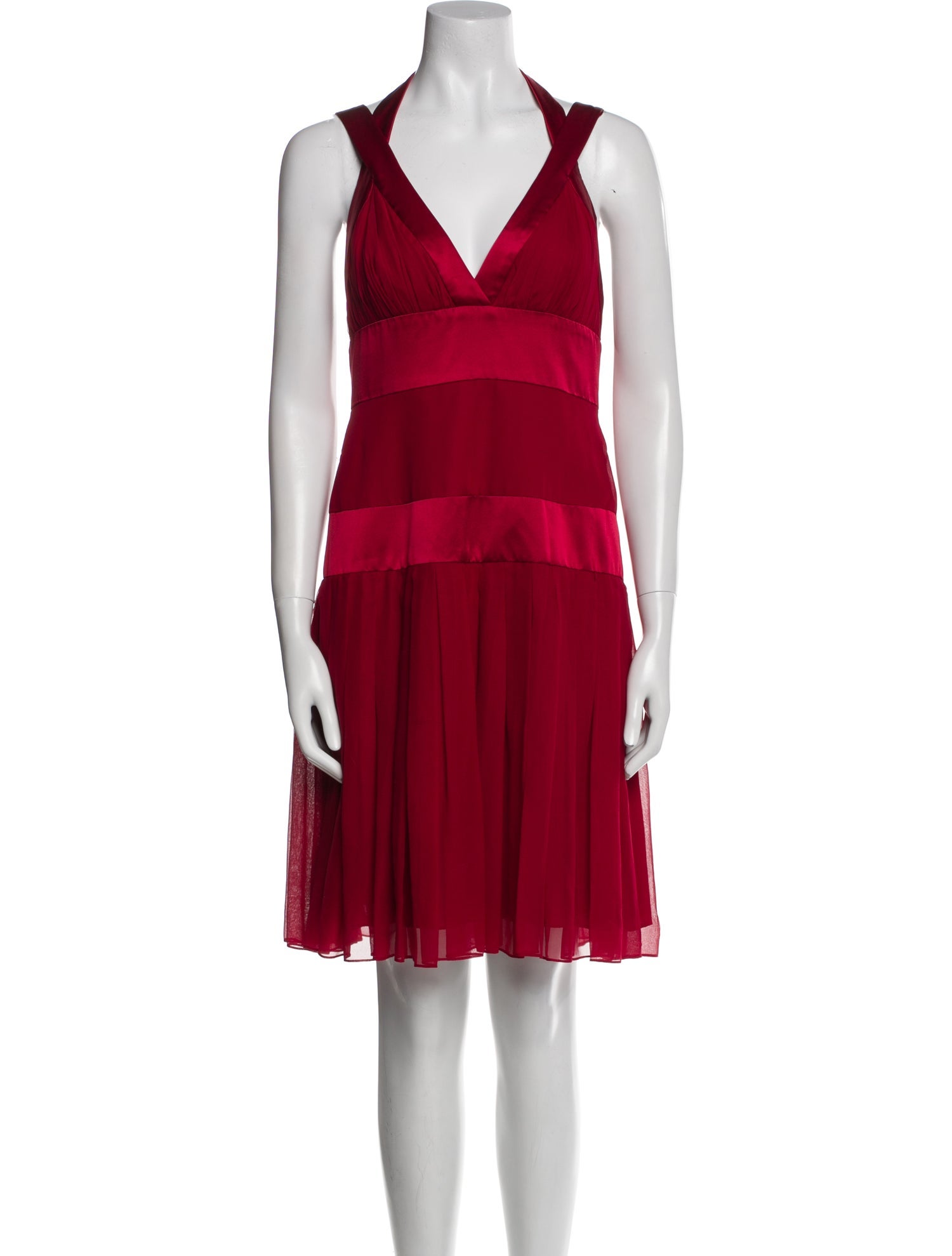 Marchesa Notte Silk Mini Dress