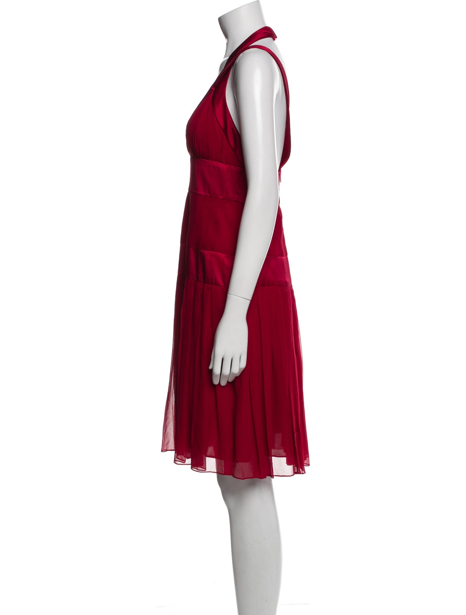 Marchesa Notte Silk Mini Dress