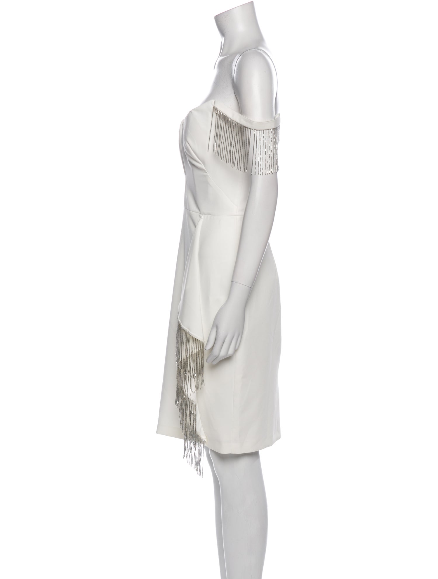 Marchesa Notte Off-The-Shoulder Mini Dress