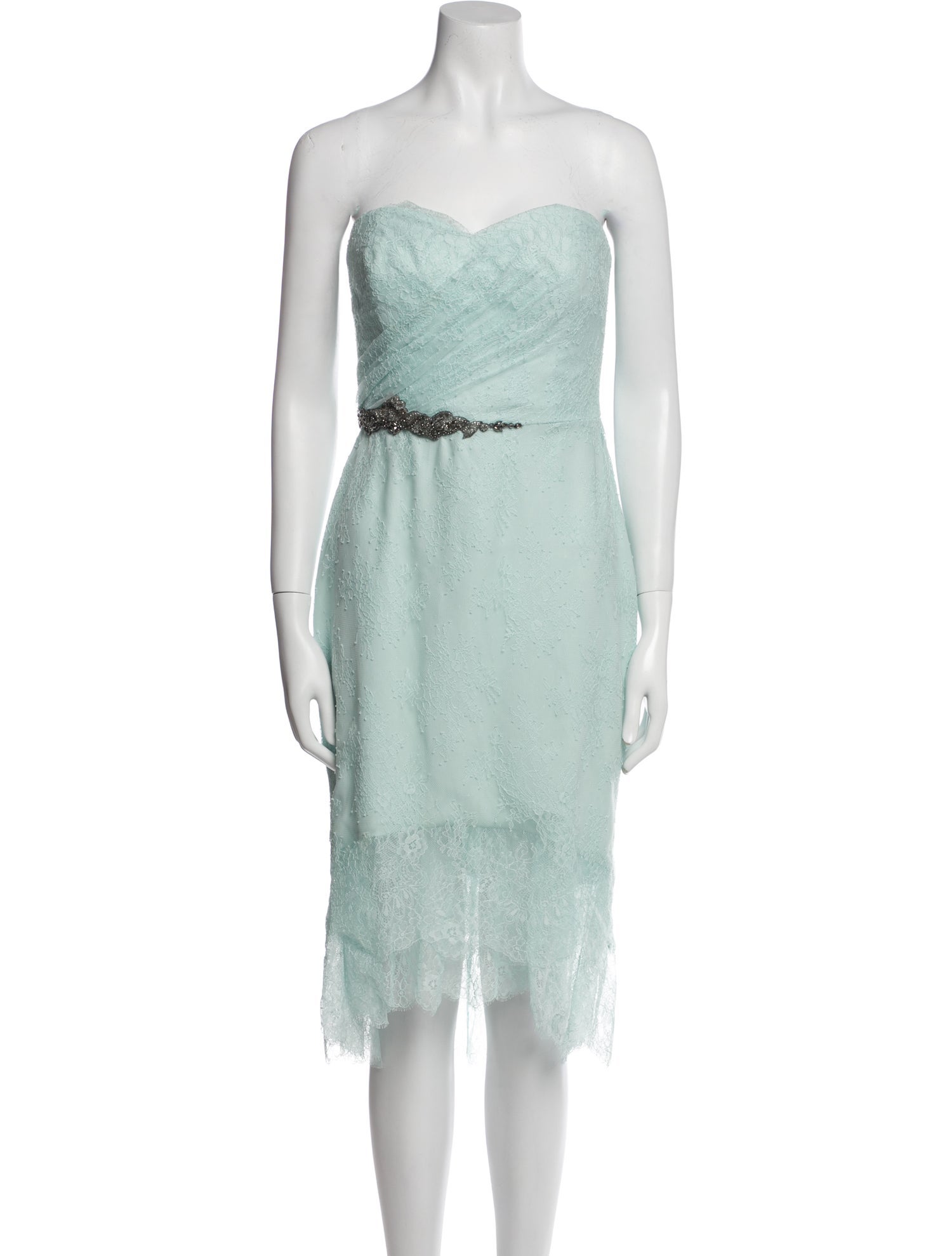 Marchesa Notte Nylon Mini Dress