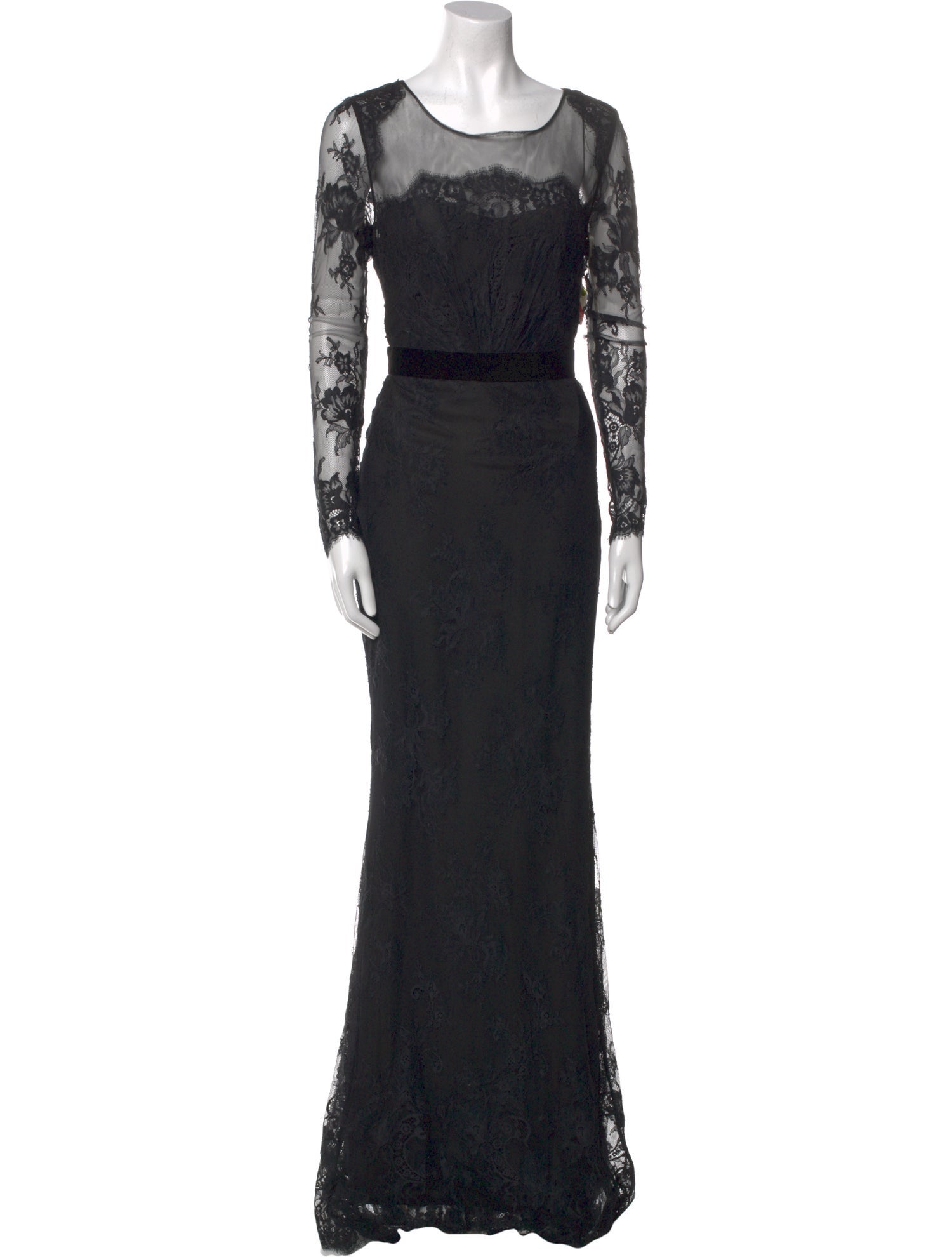 Marchesa Notte Nylon Long Dress