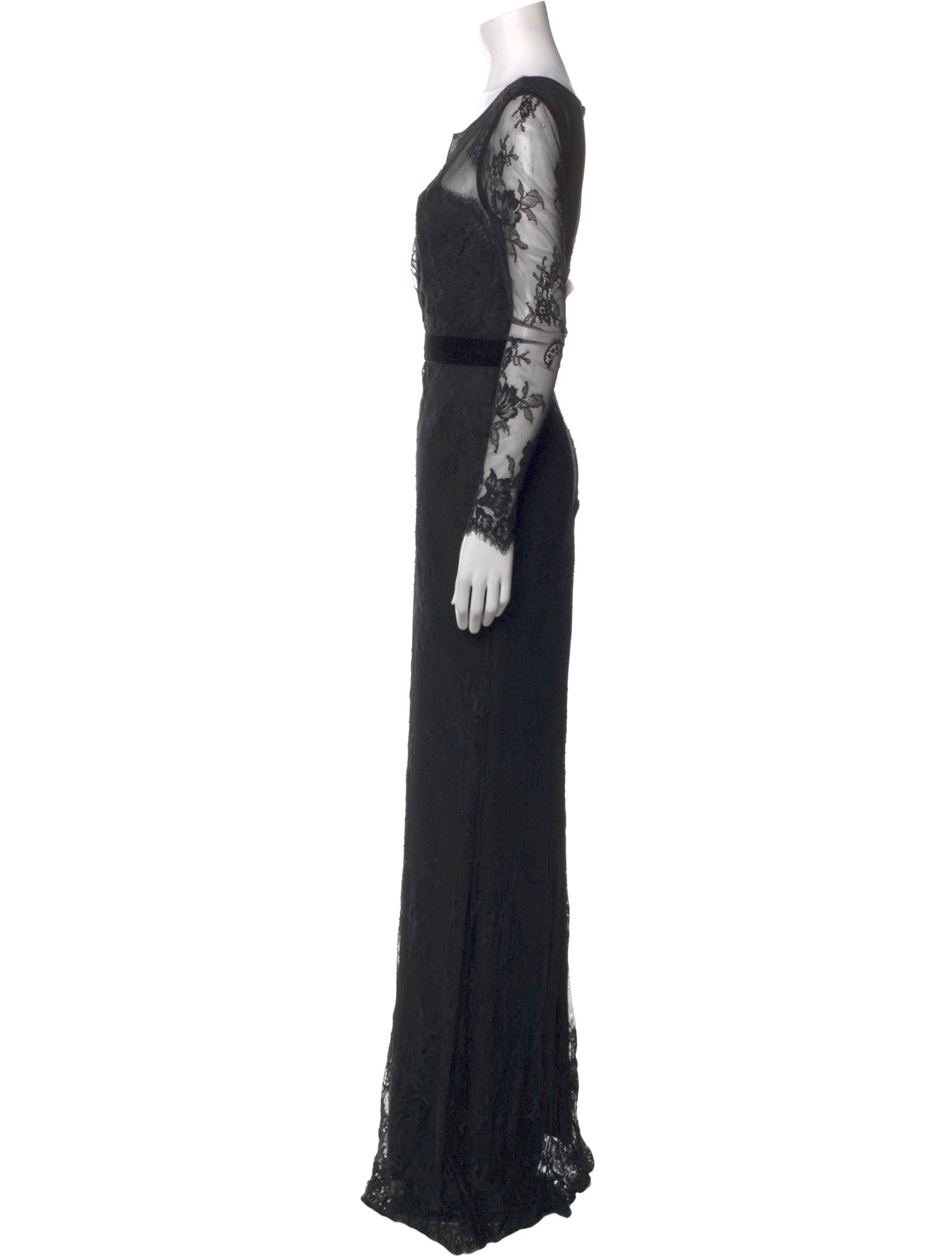 Marchesa Notte Nylon Long Dress