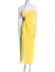 Marchesa Notte Silk Long Dress