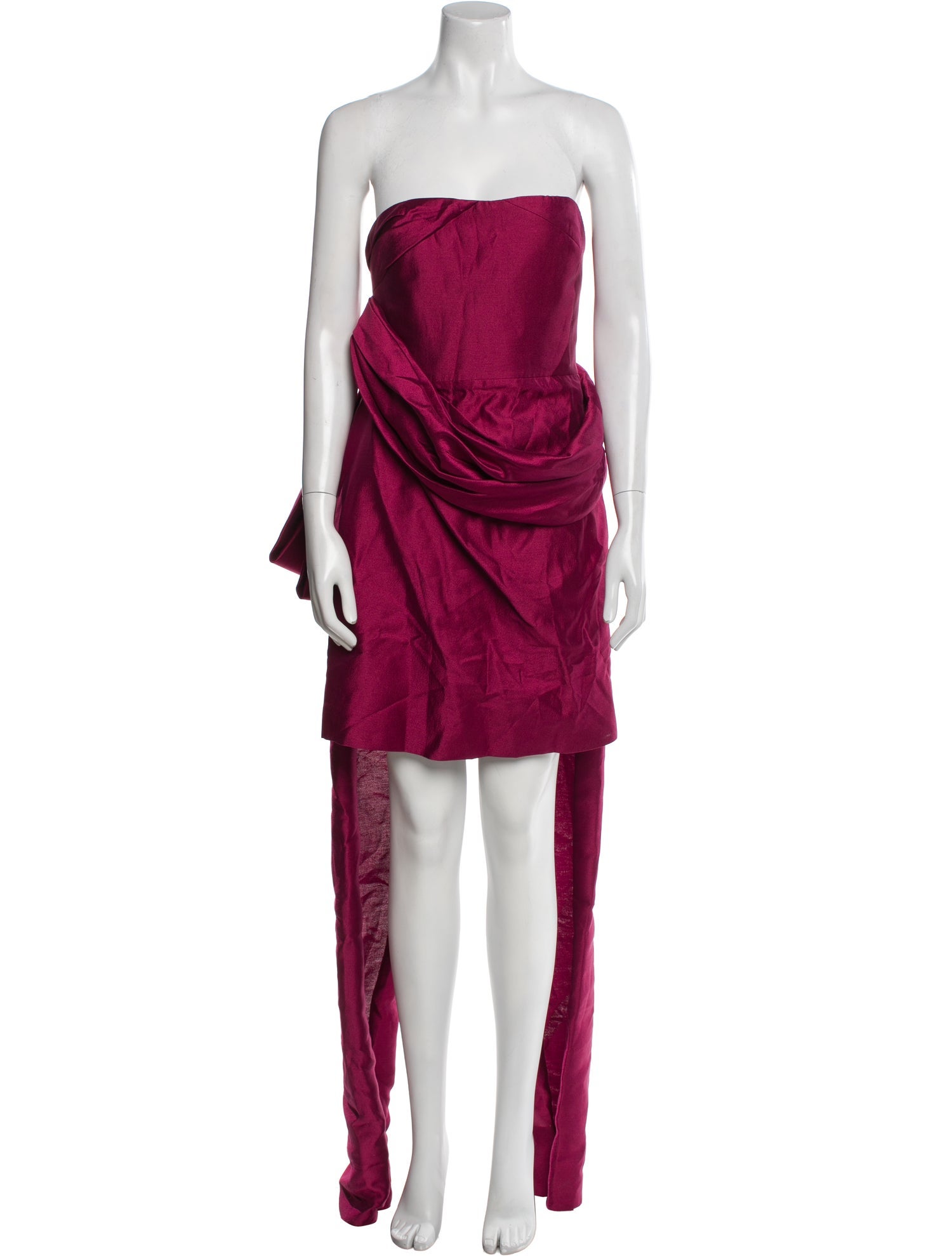 Marchesa Notte Silk Mini Dress