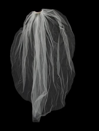 Marchesa Notte Veil Hair Clip