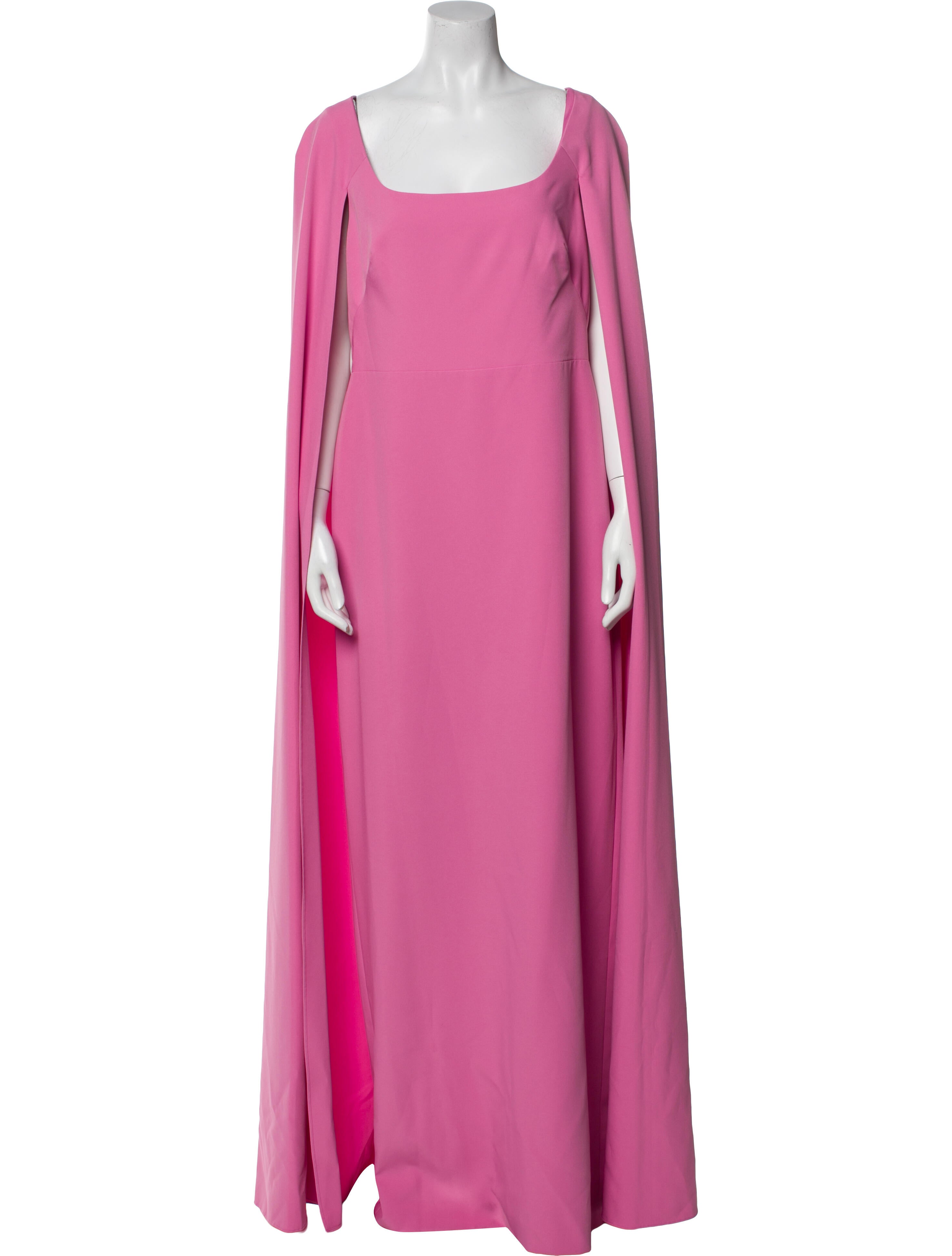 Marchesa Notte Square Neckline Long Dress w/ Tags