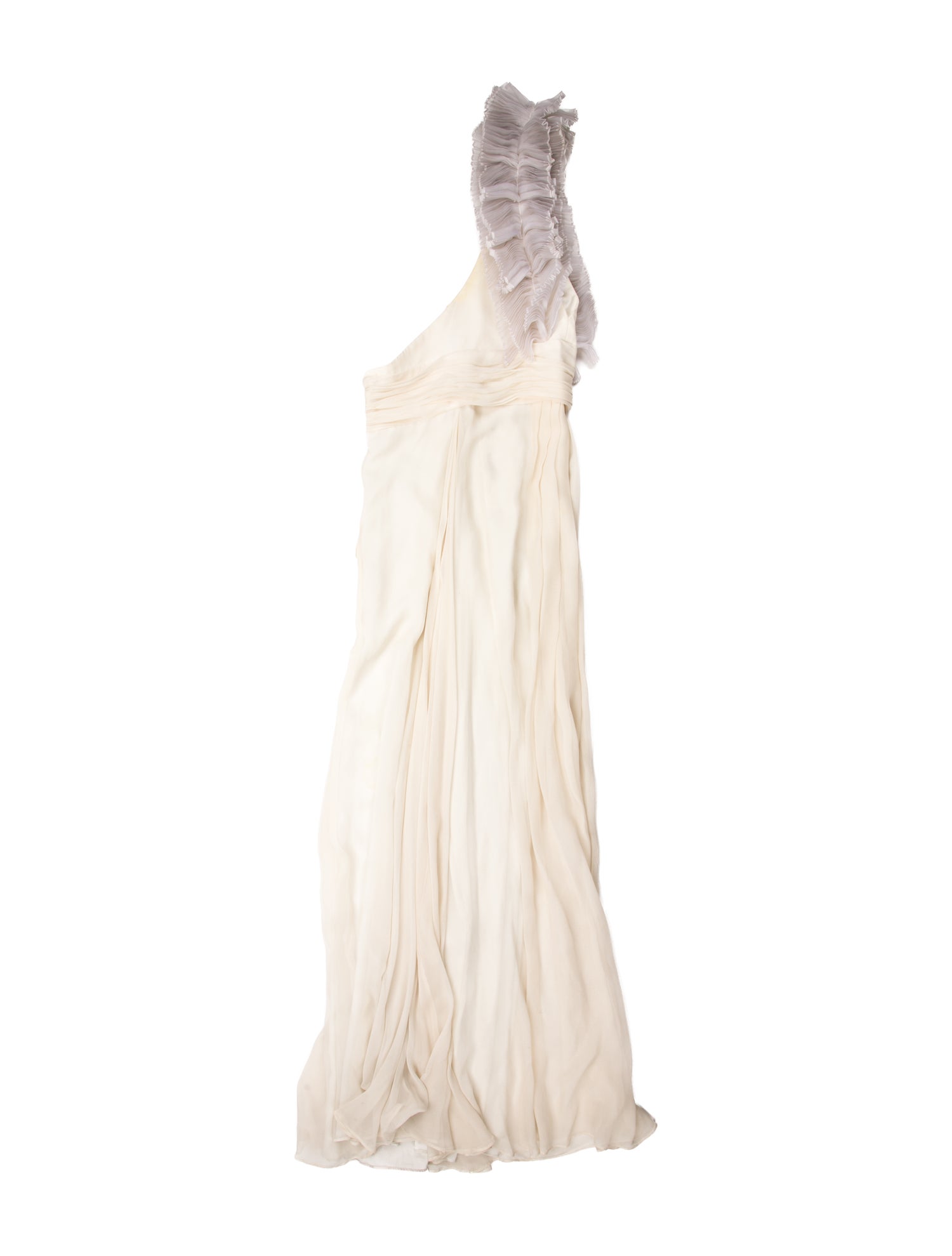 Marchesa Notte Silk Long Dress