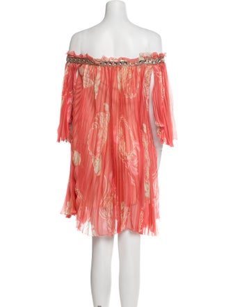 Marchesa Notte Silk Mini Dress