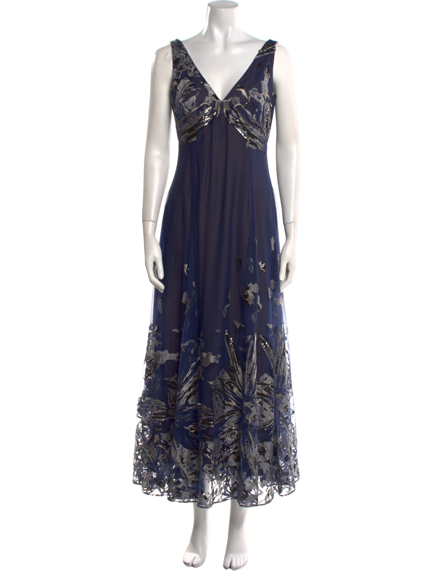 Marchesa Notte Nylon Long Dress