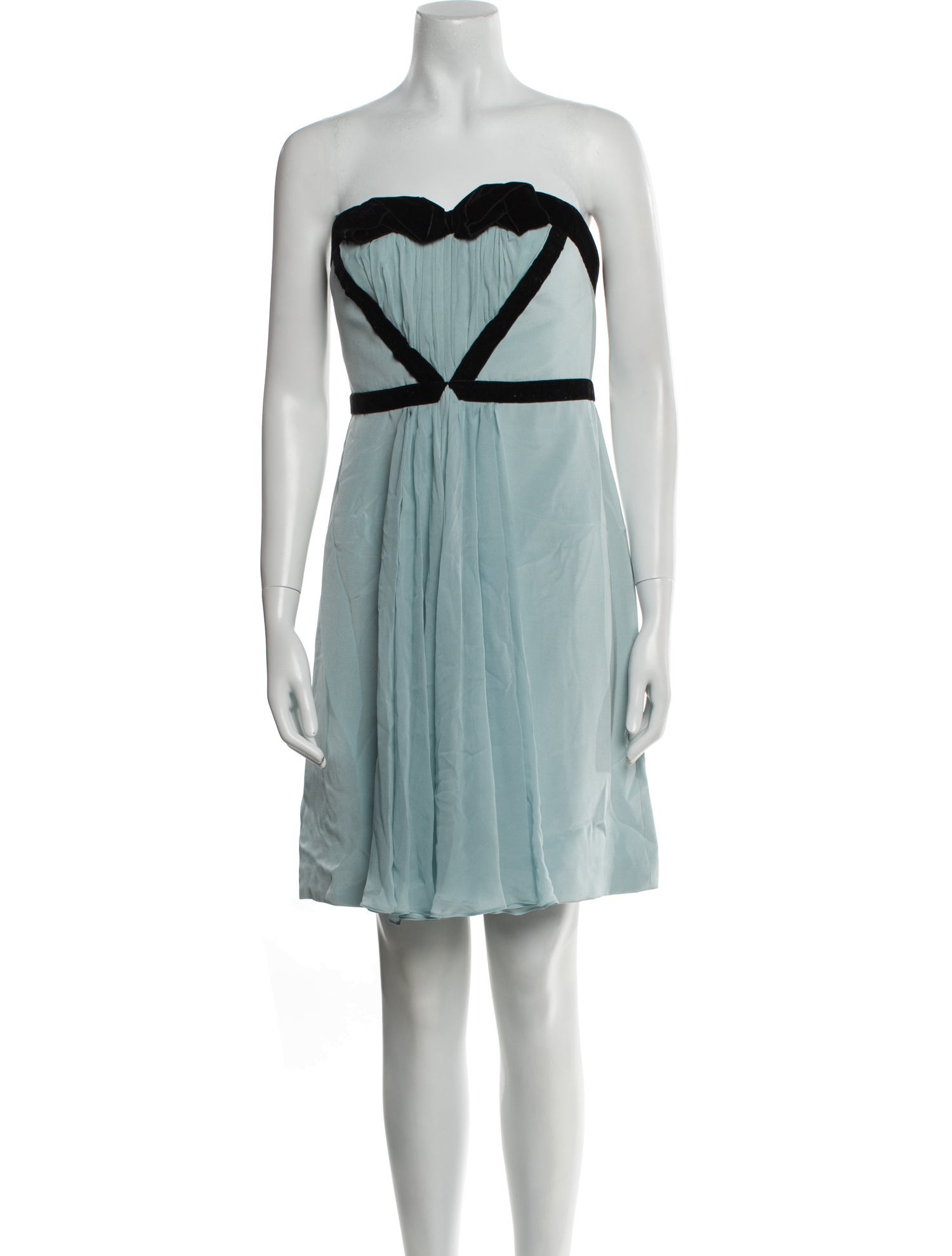 Marchesa Notte Silk Mini Dress