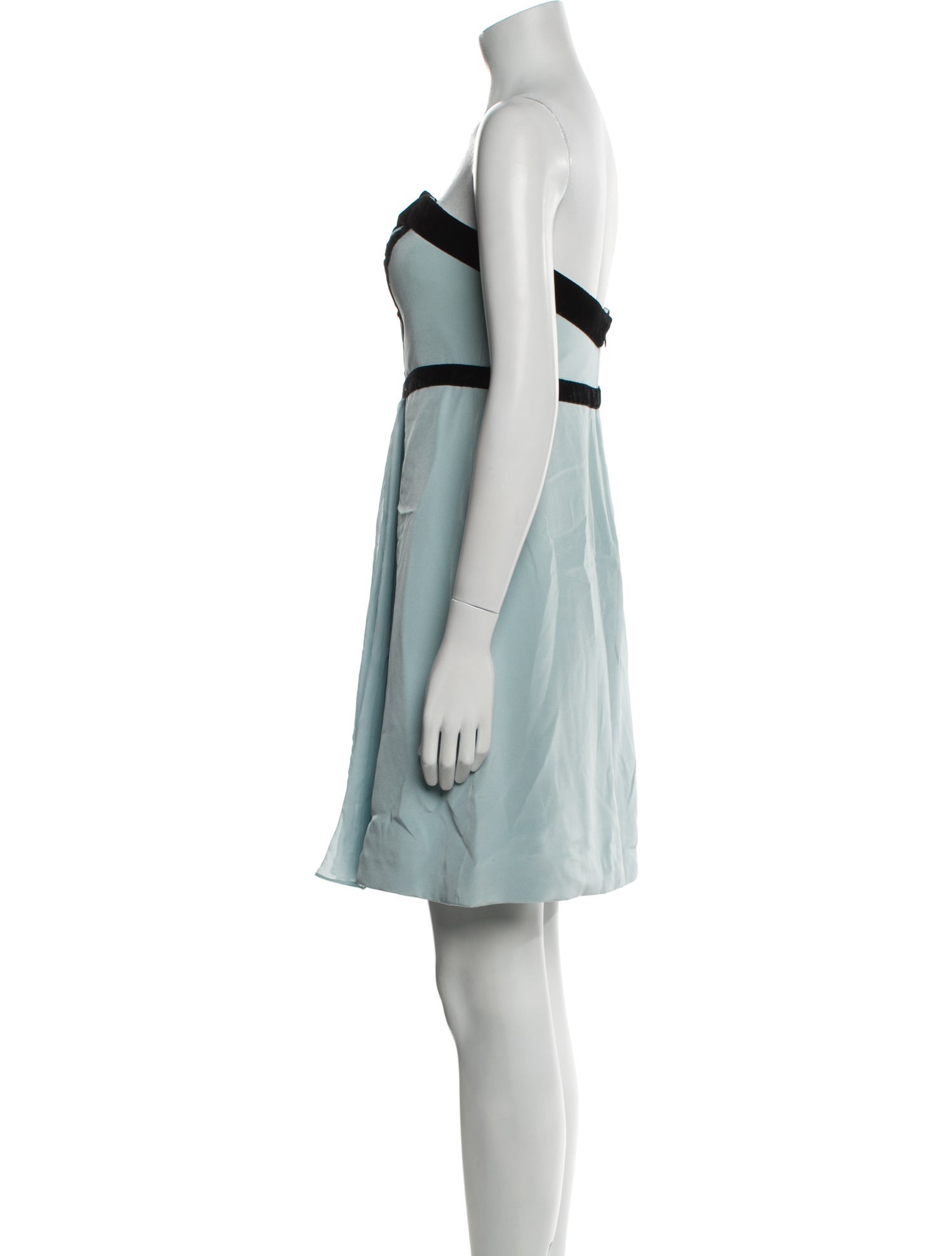 Marchesa Notte Silk Mini Dress