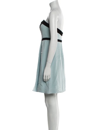 Marchesa Notte Silk Mini Dress