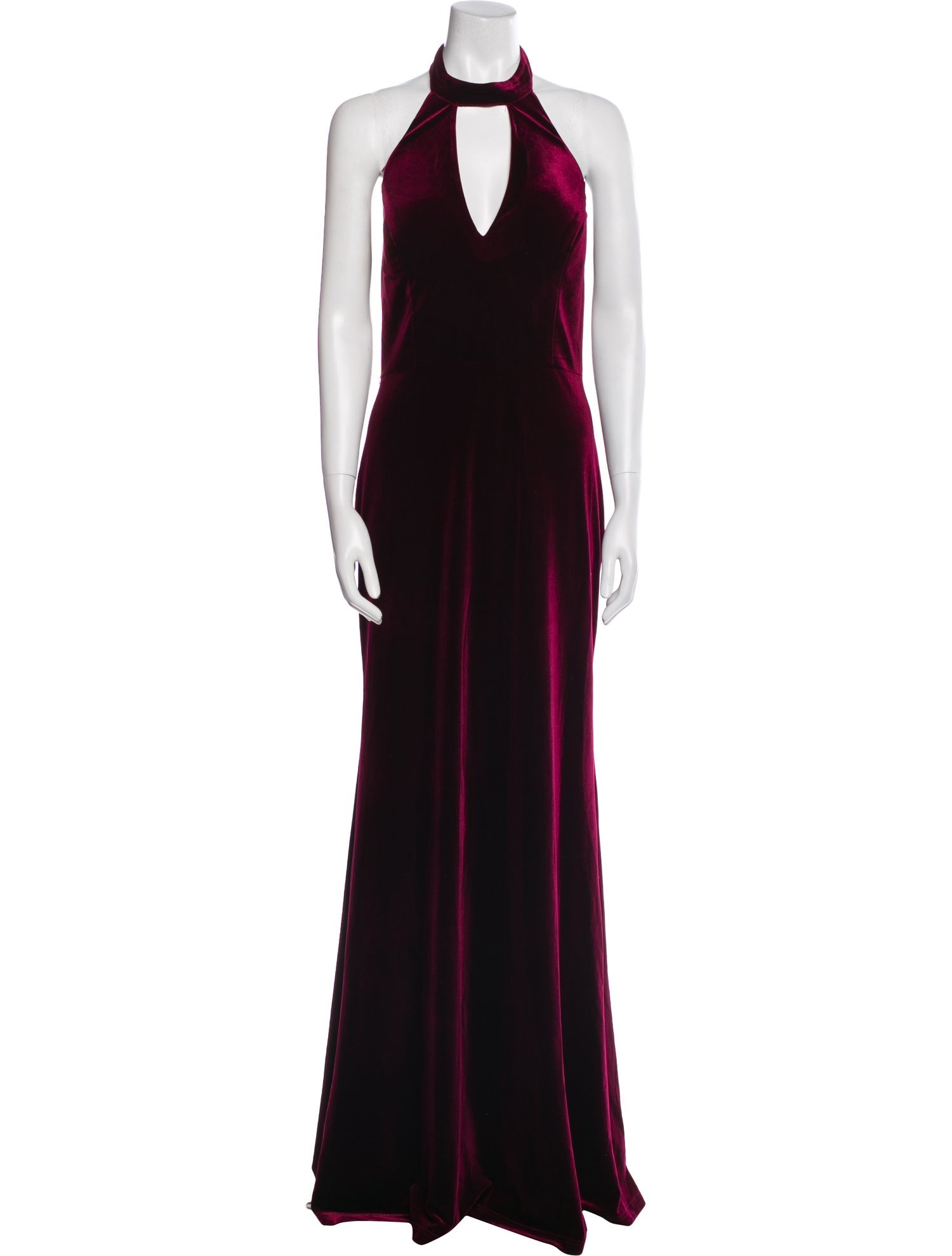 Marchesa Notte Halterneck Long Dress