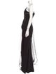 Marchesa Notte One-Shoulder Long Dress