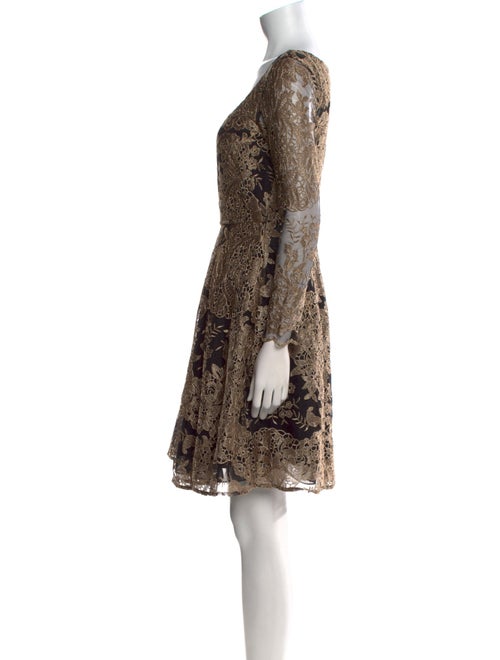 Marchesa Notte Nylon Mini Dress