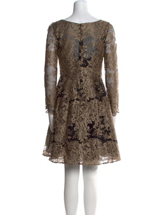 Marchesa Notte Nylon Mini Dress