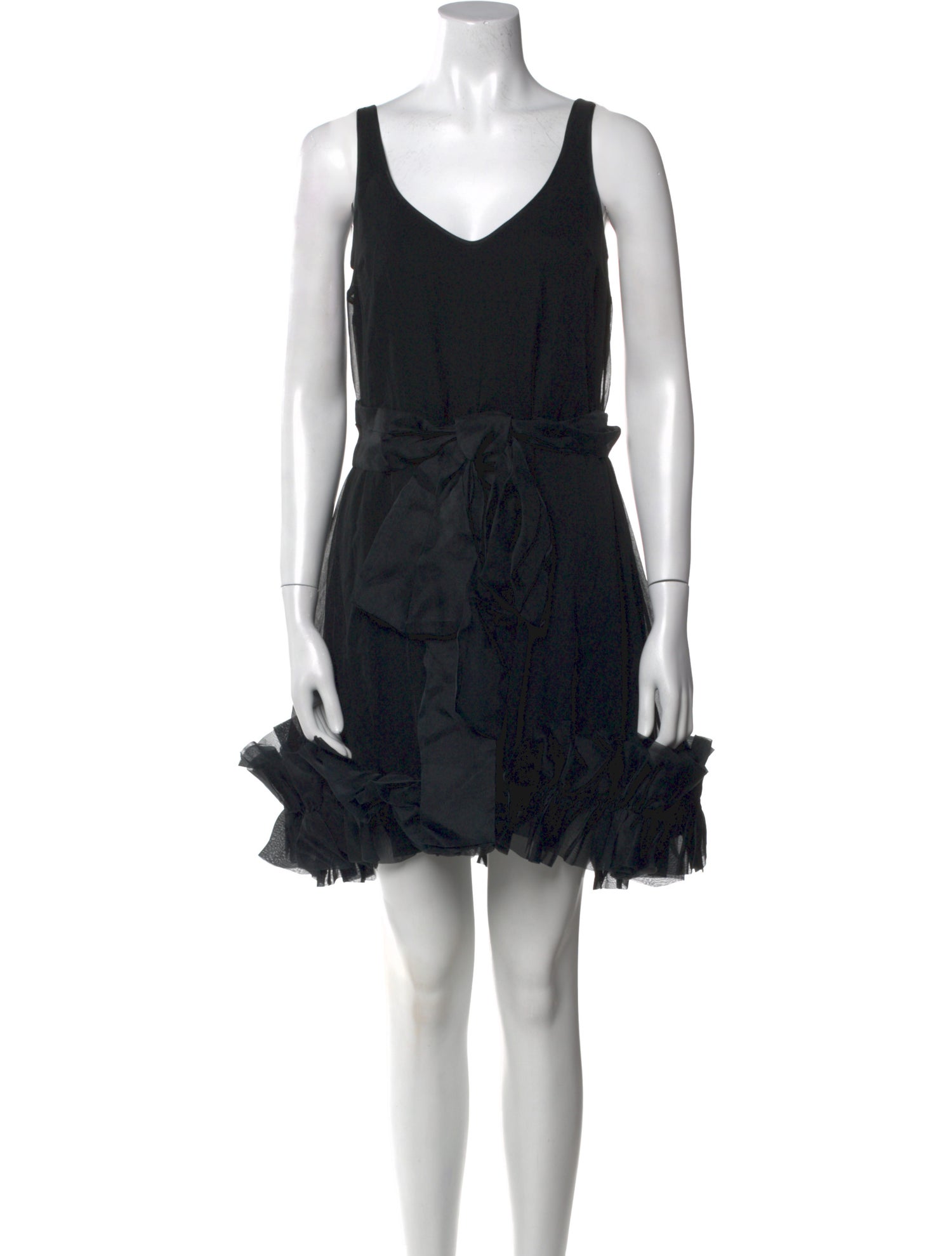 Marchesa Notte Silk Mini Dress