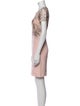 Marchesa Notte Silk Mini Dress