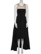 Marchesa Notte Scoop Neck Long Dress