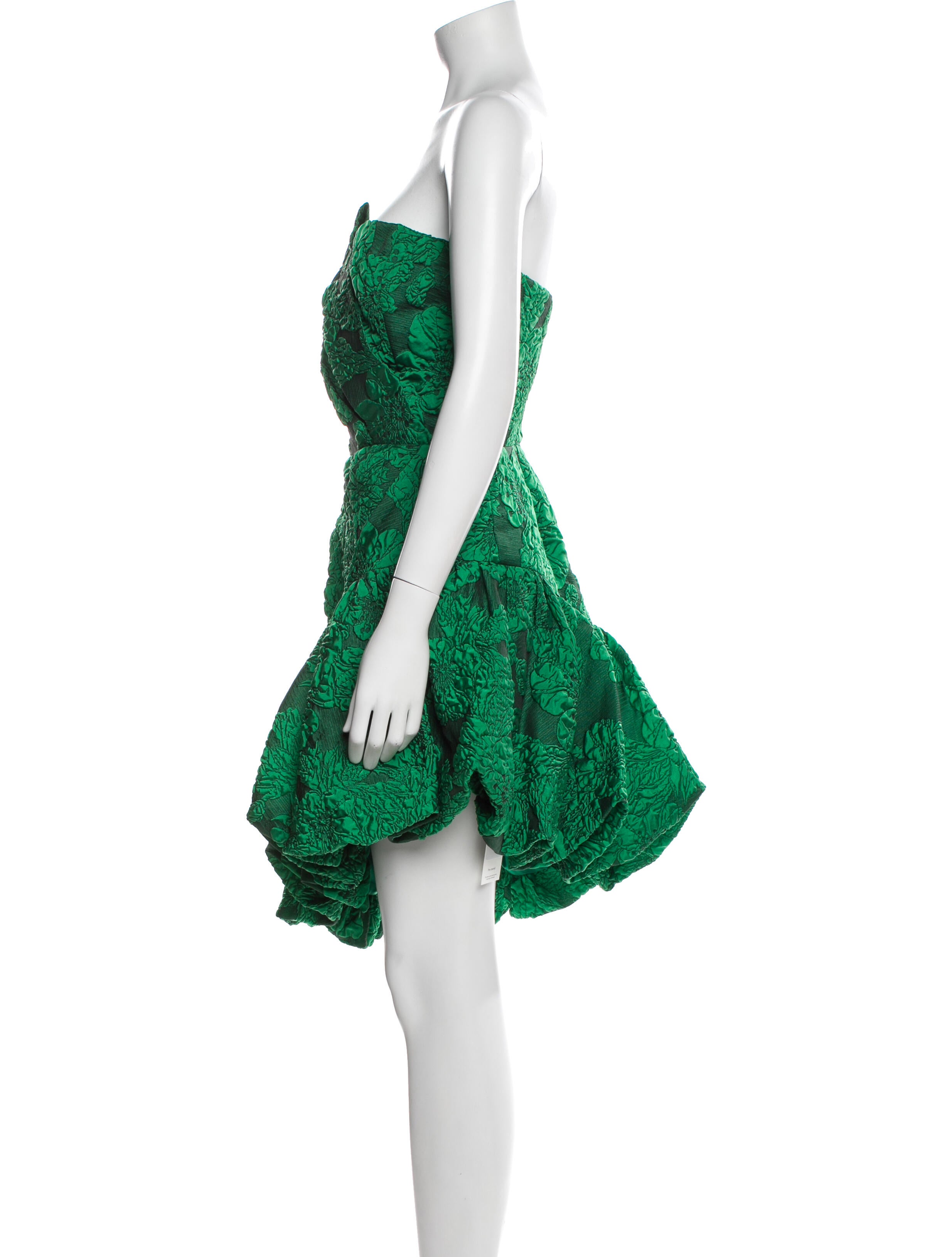 Marchesa Notte Printed Knee-Length Dress w/ Tags