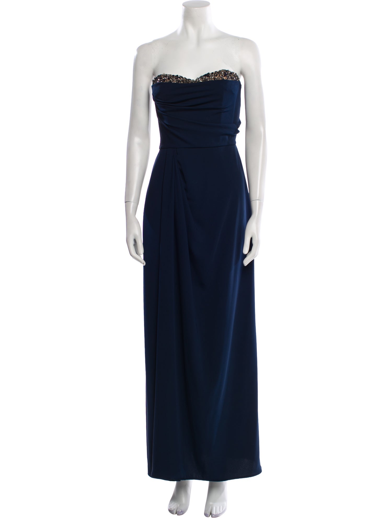 Marchesa Notte Strapless Long Dress
