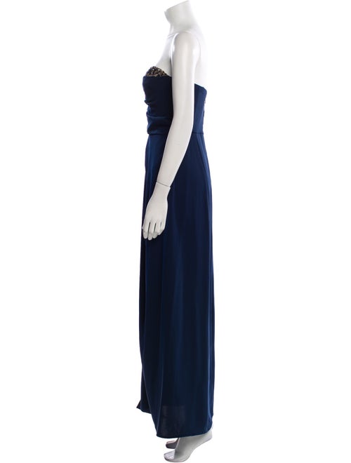 Marchesa Notte Strapless Long Dress