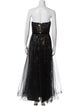 Marchesa Notte Sequin Long Dress