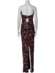 Marchesa Notte Floral Print Long Dress