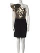 Marchesa Notte Silk Mini Dress