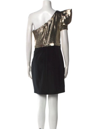 Marchesa Notte Silk Mini Dress